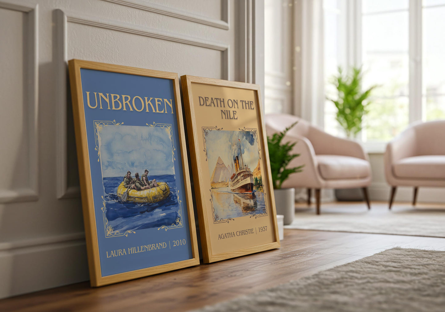 Unbroken by Laura Hillenbrand | Descriptive Book Poster | Minimalist