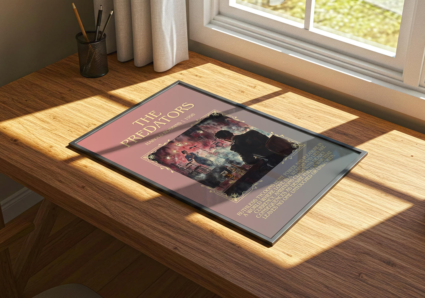 The Predators by Harold Robbins | Descriptive Book Poster | Blurby