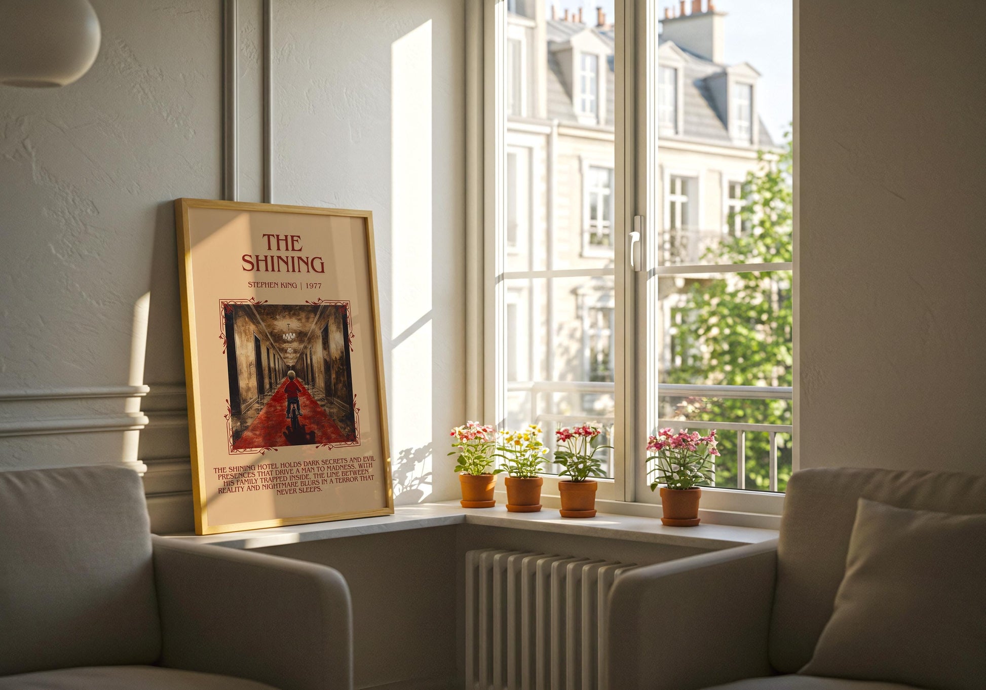 The Shining by Stephen King | Descriptive Book Poster | Blurby