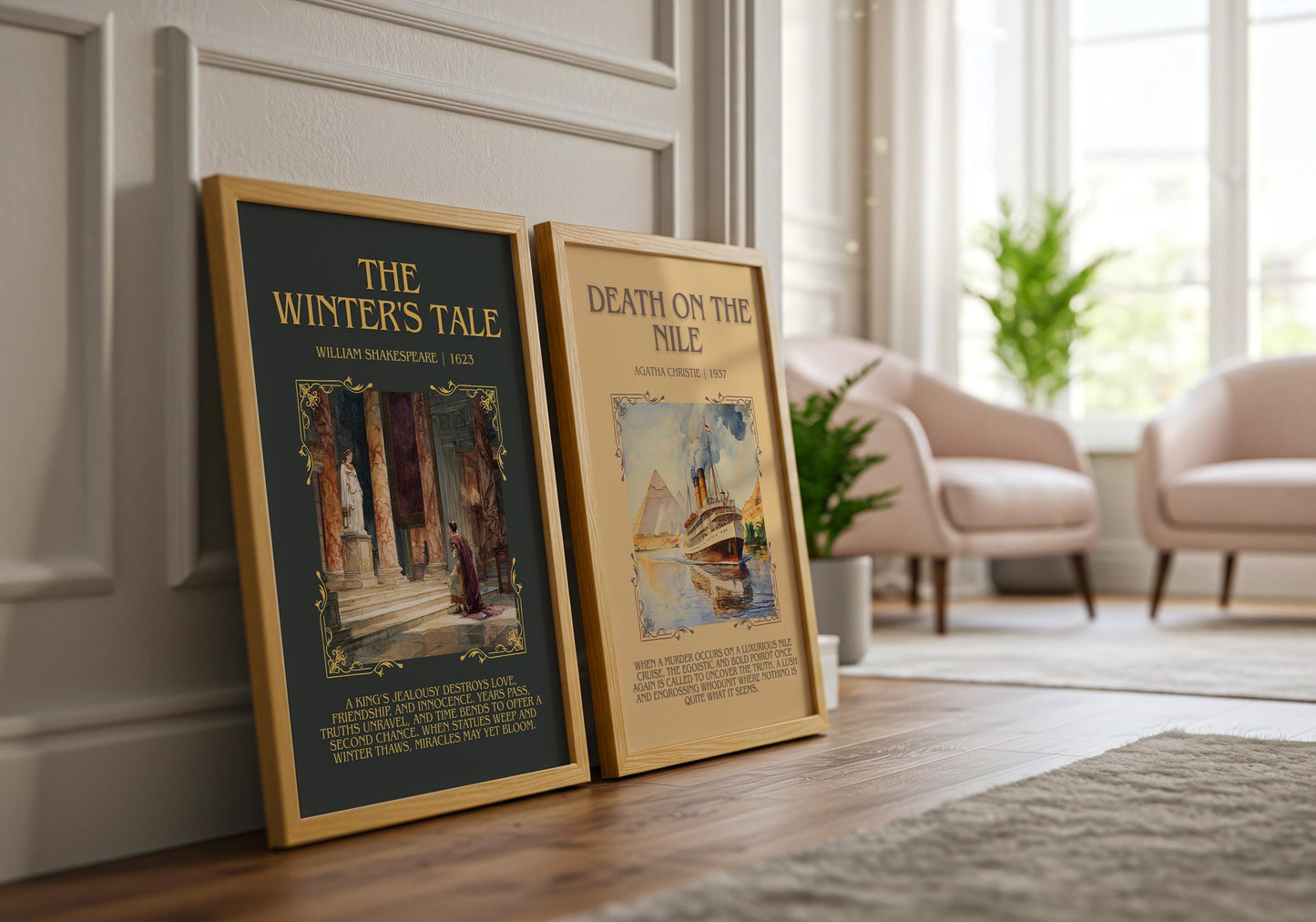 The Winter's Tale by William Shakespeare | Descriptive Book Poster | Blurby
