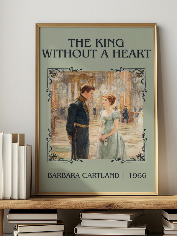 The King Without A heart classic book art print paper finish options – matte satin gloss