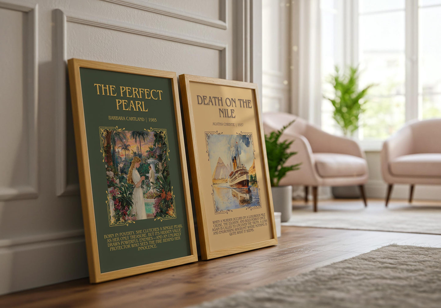 The Perfect Pearl by Barbara Cartland | Descriptive Book Poster | Blurby