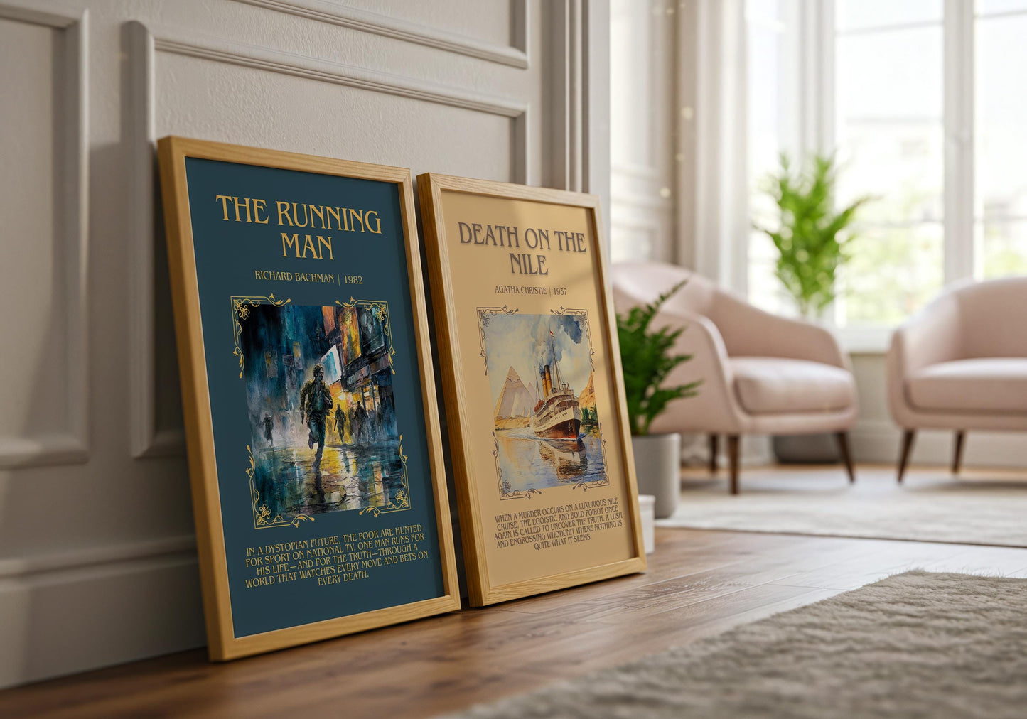 The Running Man by Barbara Cartland | Descriptive Book Poster | Blurby