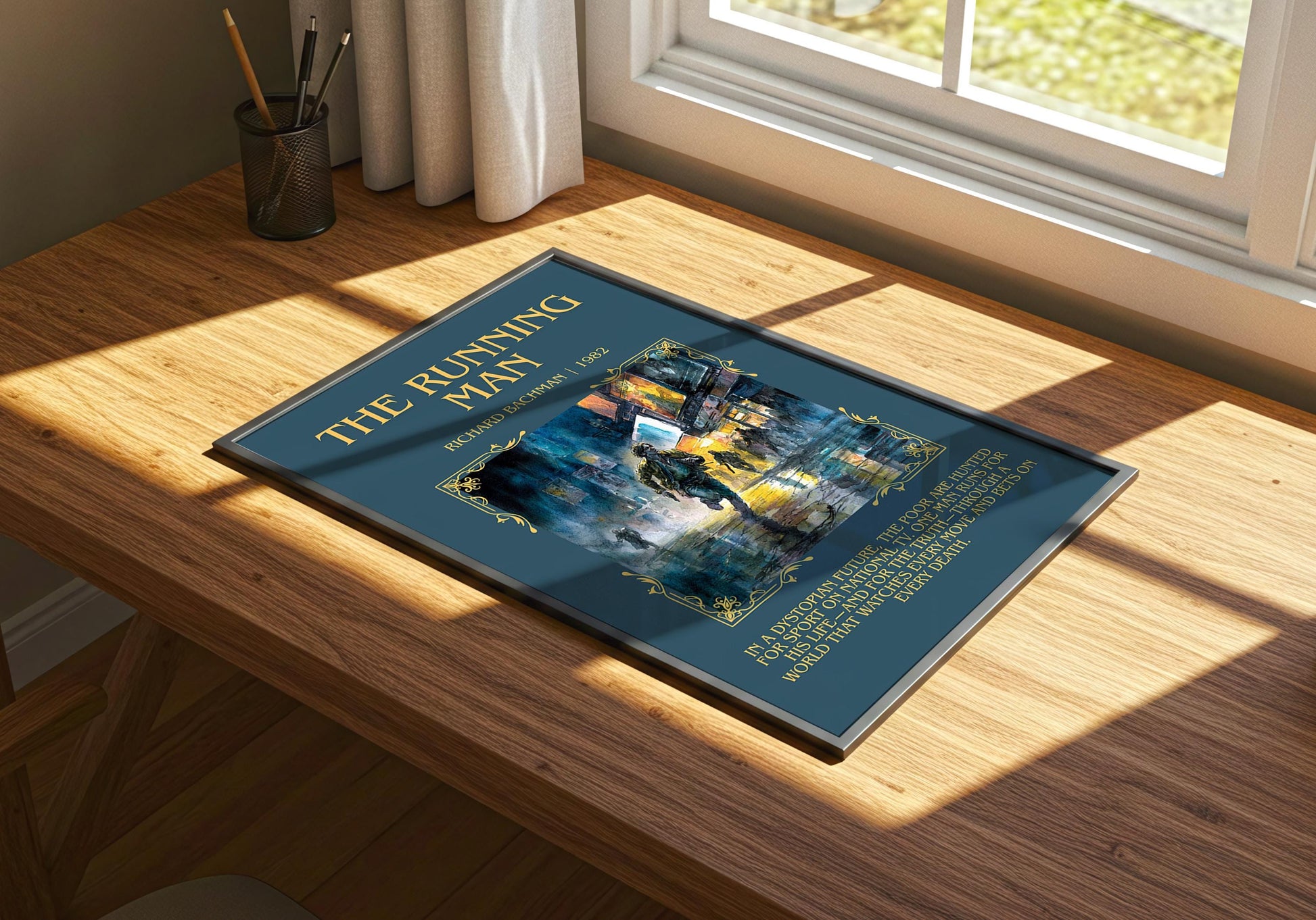 The Running Man by Barbara Cartland | Descriptive Book Poster | Blurby