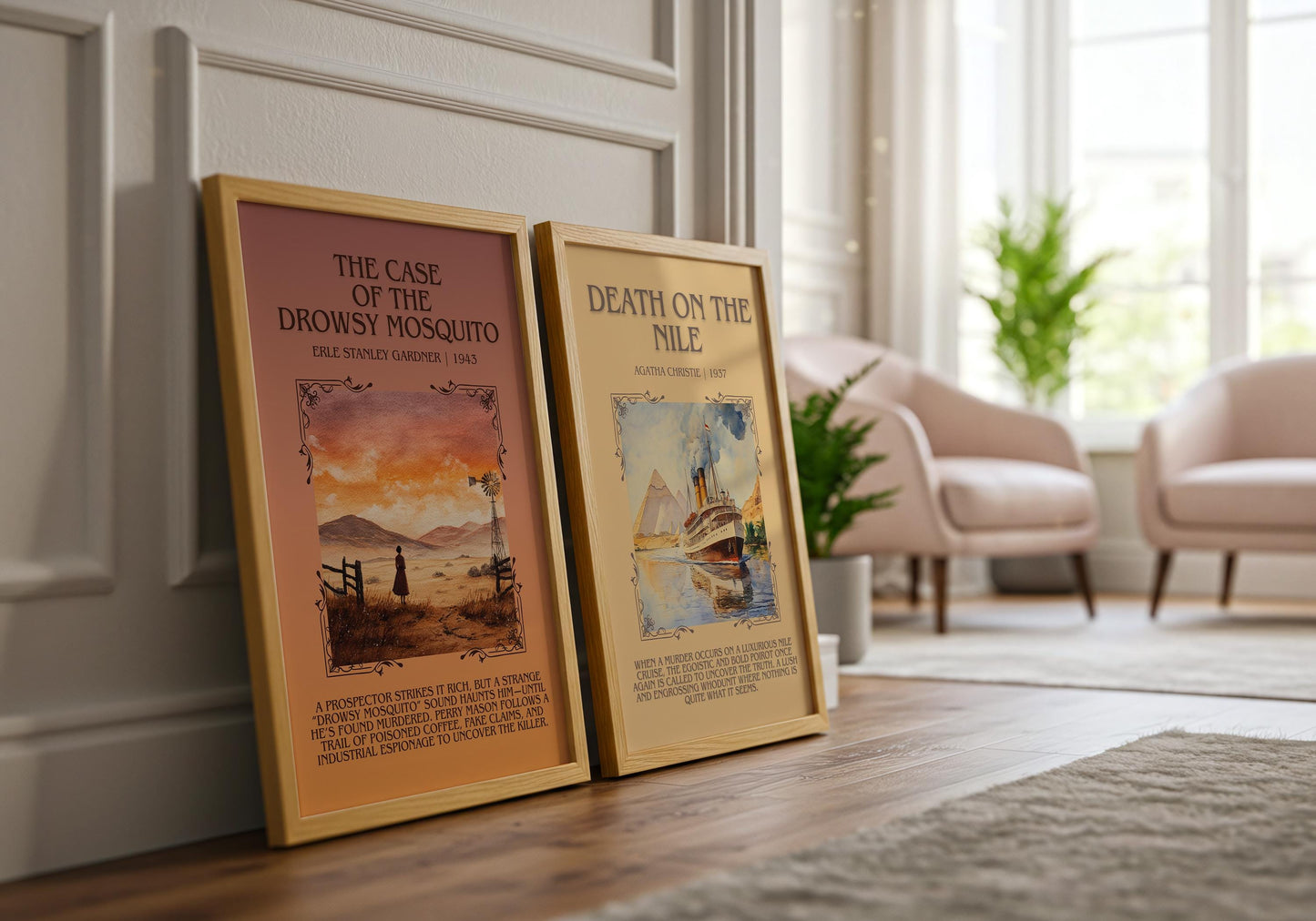 The Case Of The Drowsy Mosquito by Erle Stanley Gardner | Descriptive Book Poster | Blurby