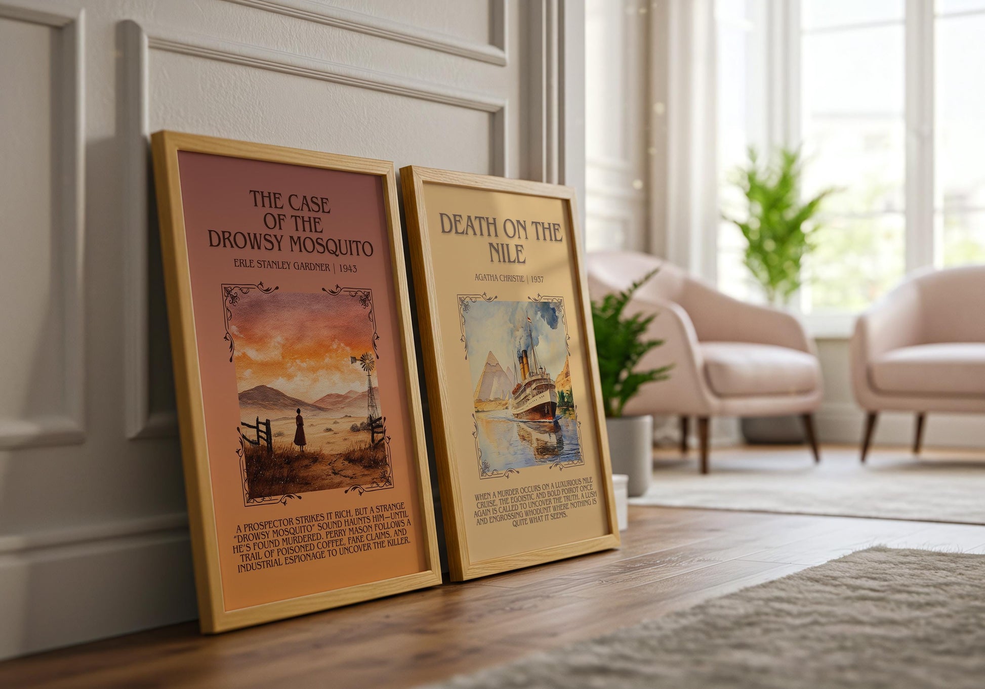 The Case Of The Drowsy Mosquito by Erle Stanley Gardner | Descriptive Book Poster | Blurby