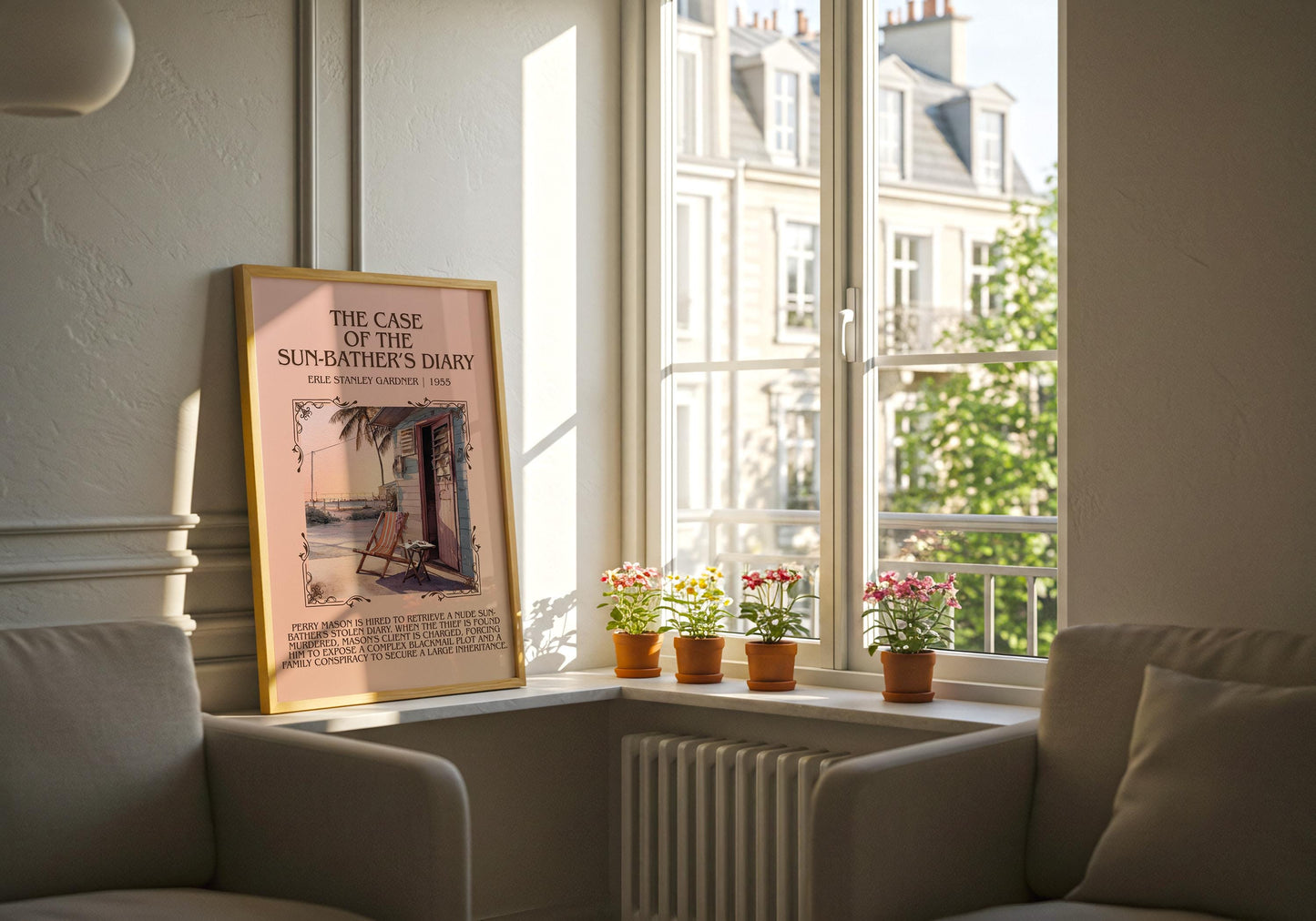 The Case Of The Sun-Bather's Diary by Erle Stanley Gardner | Descriptive Book Poster | Blurby