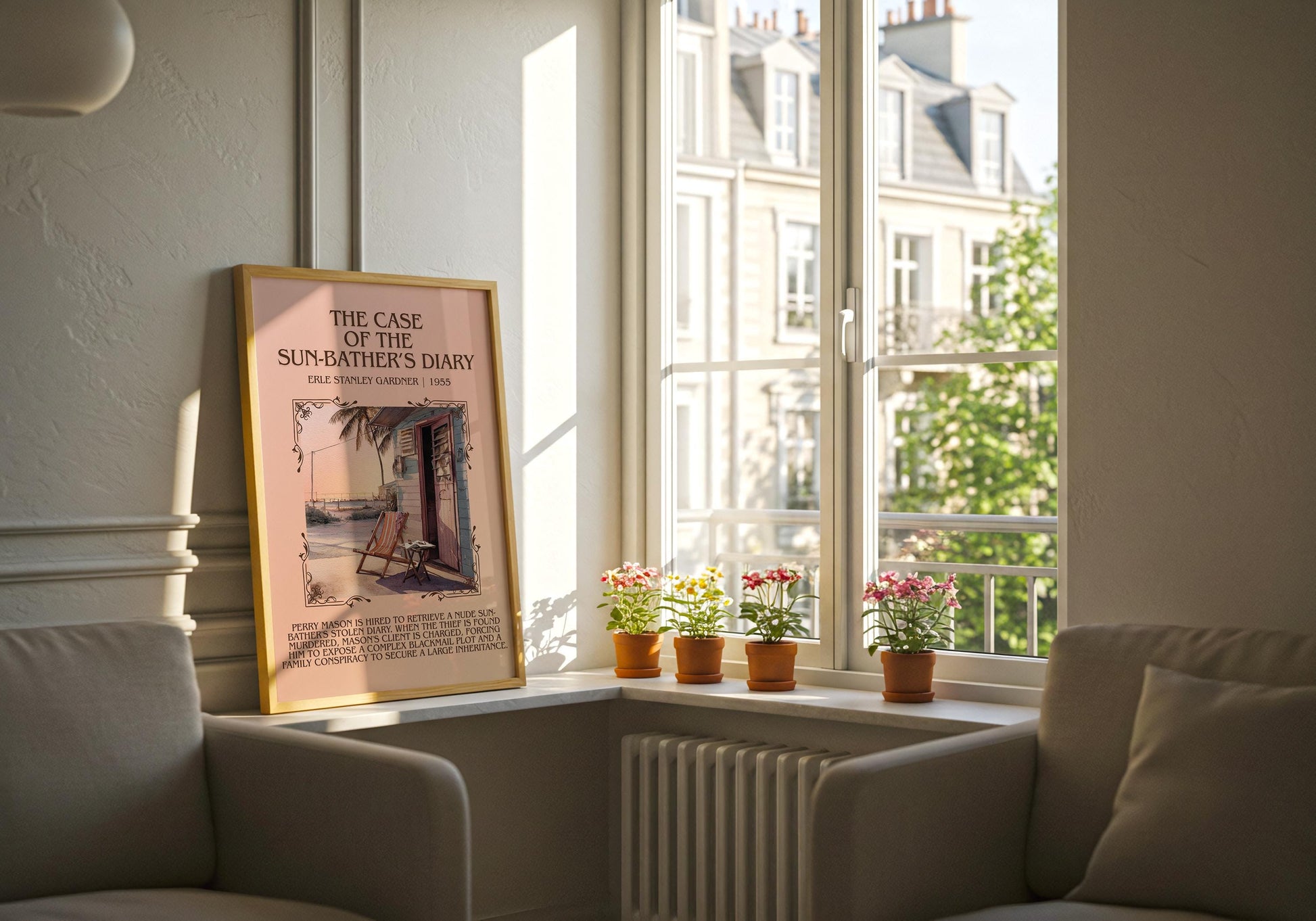 The Case Of The Sun-Bather's Diary by Erle Stanley Gardner | Descriptive Book Poster | Blurby