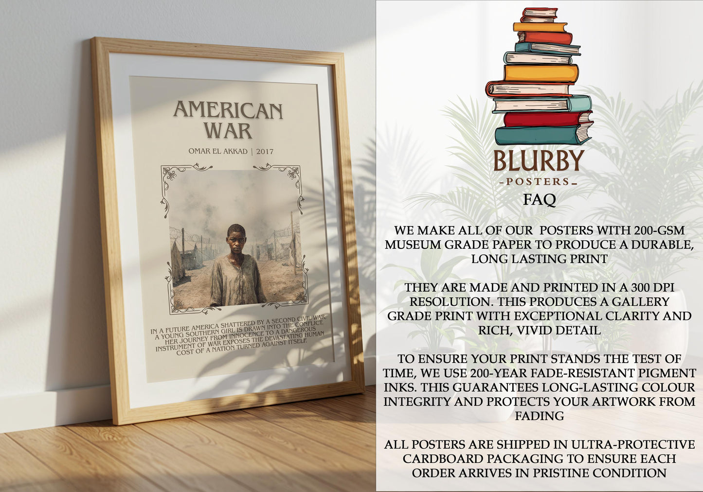 American War by Omar El Akkad | Descriptive Book Poster | Blurby