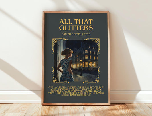 All That Glitters by Danielle Steel | Descriptive Book Poster | Blurby