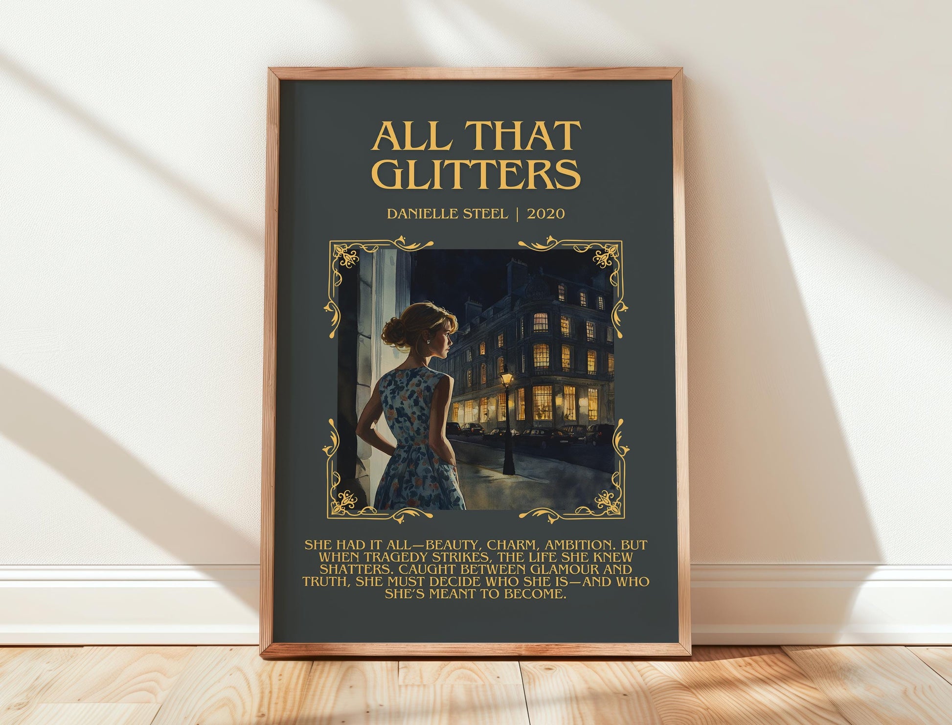 All That Glitters by Danielle Steel | Descriptive Book Poster | Blurby