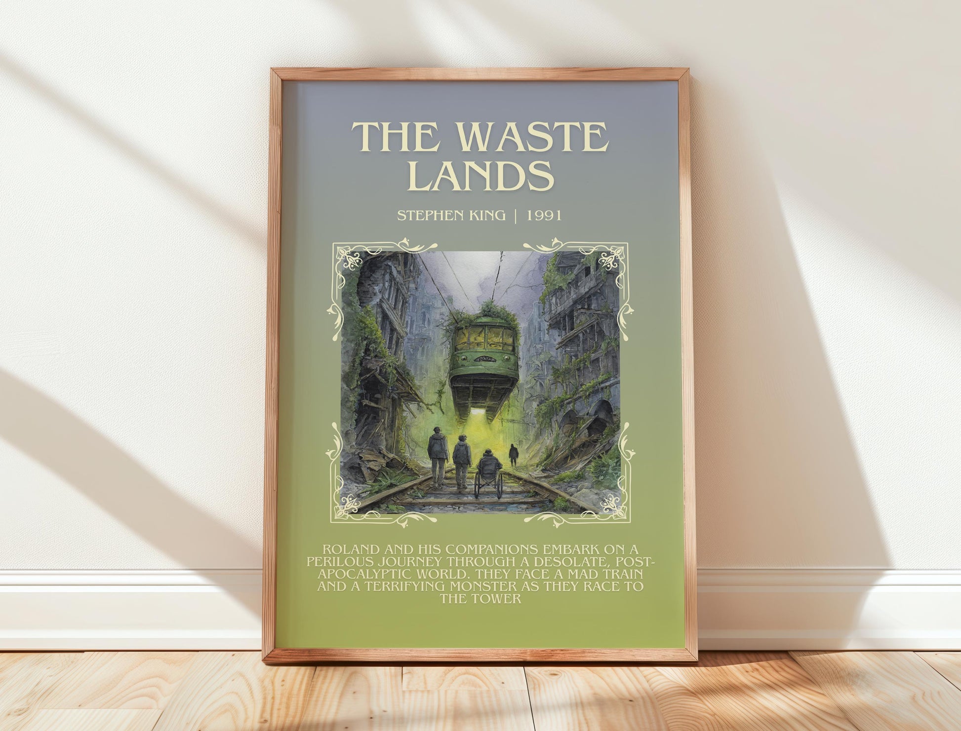 The Wastelands by Stephen King | Descriptive Book Poster | Blurby