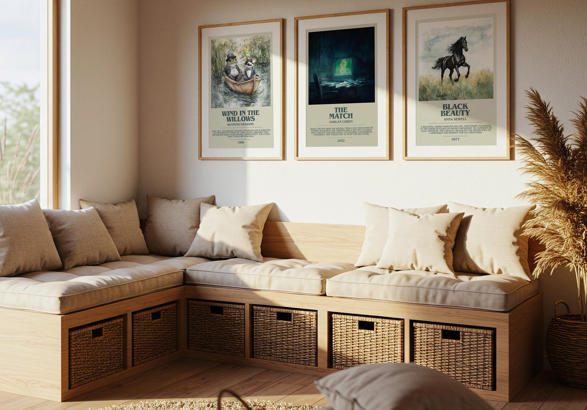 The Match by Harlan Coben | Descriptive Book Poster | Modern