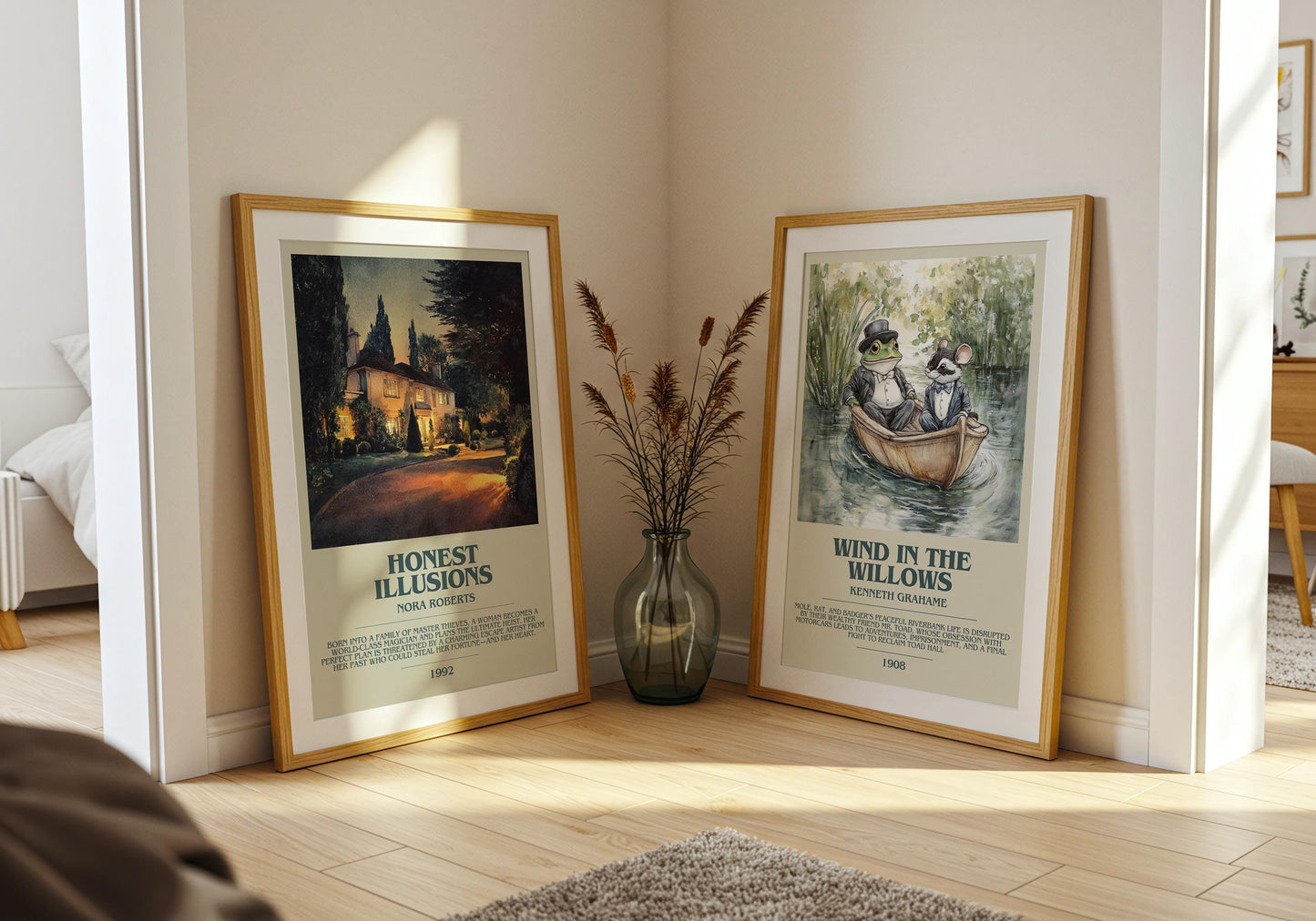 Honest Illusions by Nora Roberts | Descriptive Book Poster | Modern