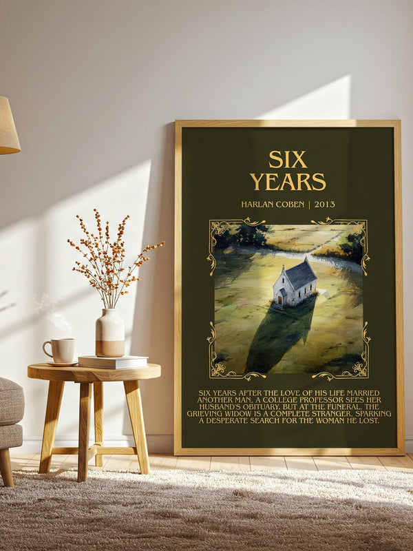 Six Years minimalist poster paper finish options – matte satin gloss
