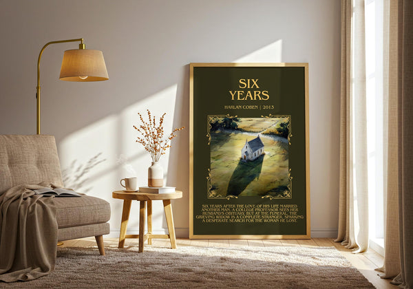 Six Years minimalist poster paper finish options – matte satin gloss