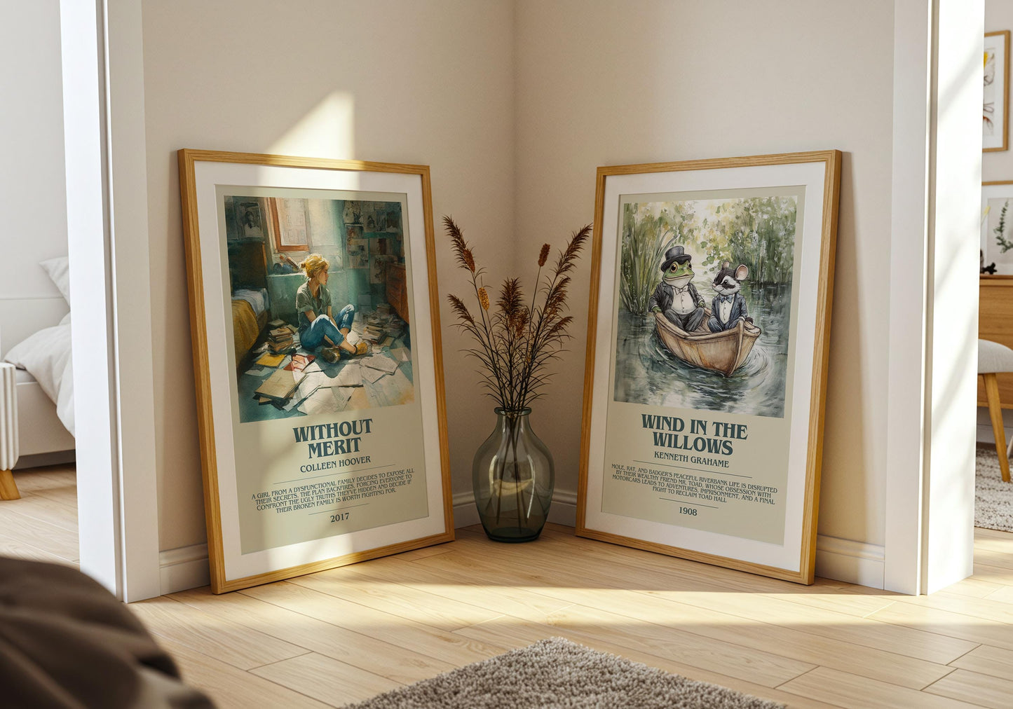 Without Merit by Colleen Hoover | Descriptive Book Poster | Modern