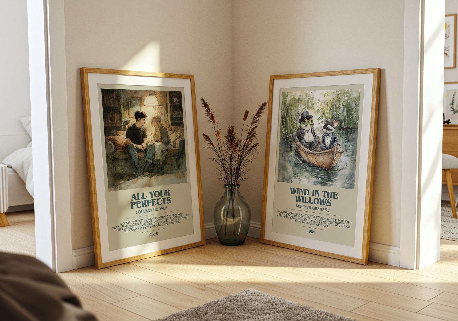 All Your Perfects by Colleen Hoover | Descriptive Book Poster | Modern