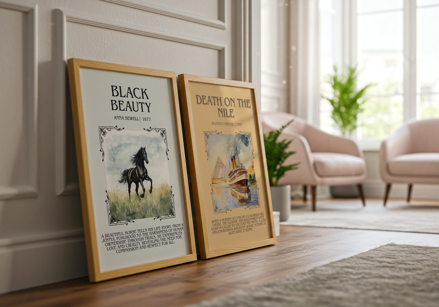 Black Beauty by Anna Sewell | Descriptive Book Poster | Blurby