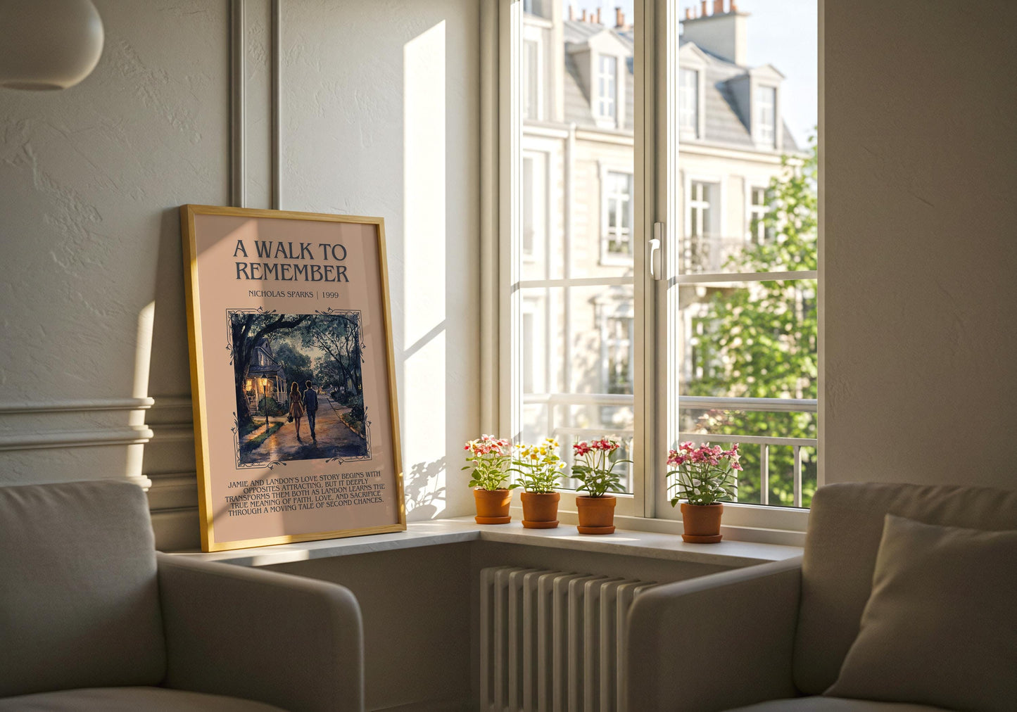 A Walk To Remember by Nicholas Sparks | Descriptive Book Poster | Blurby