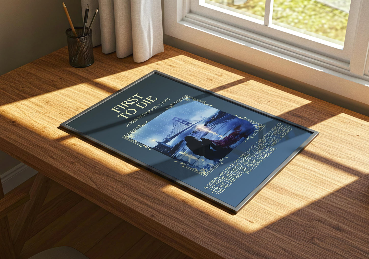 First To Die by James Patterson | Descriptive Book Poster | Blurby