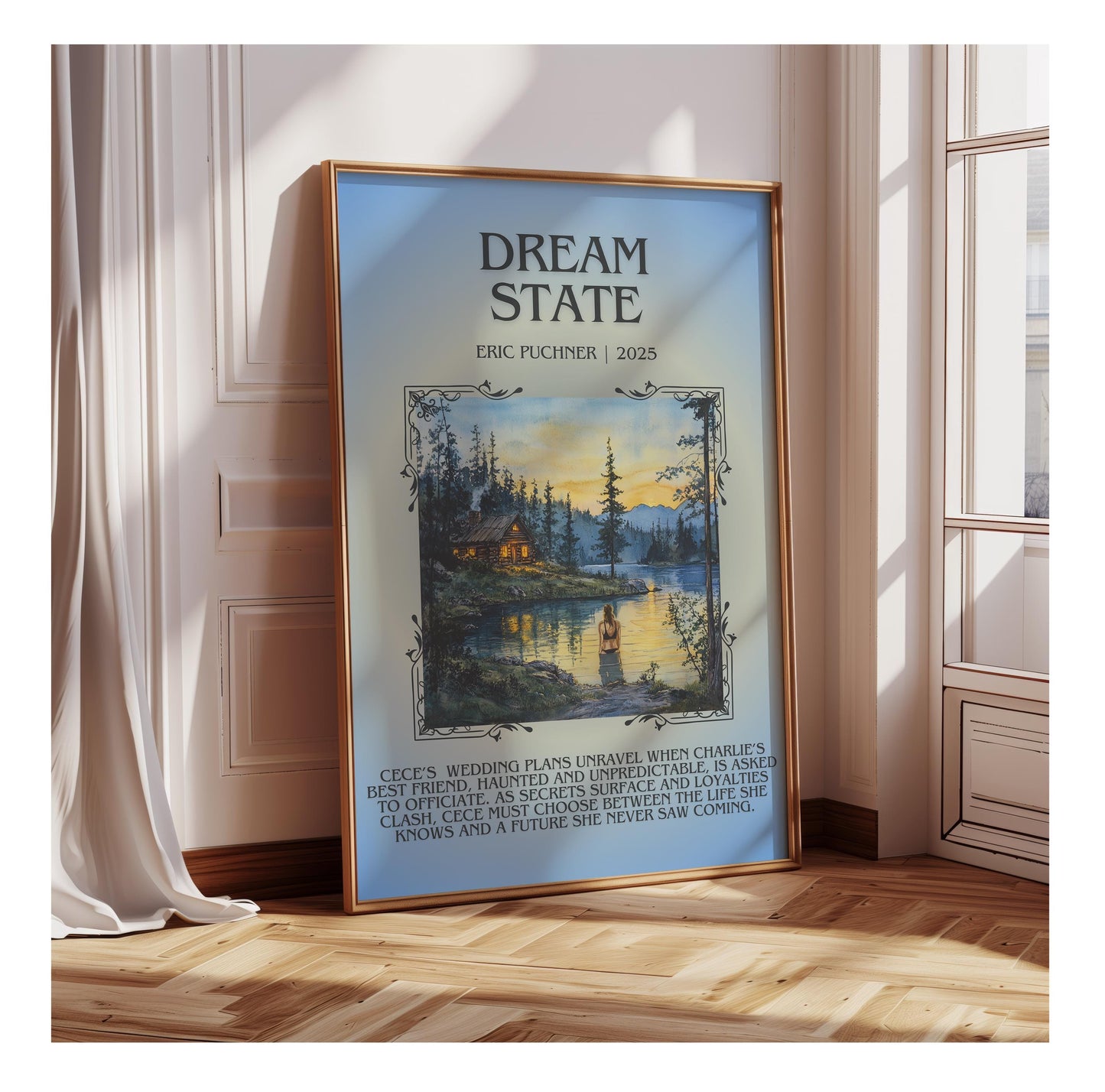 Dream State by Eric Puchner | Descriptive Book Poster | Blurby