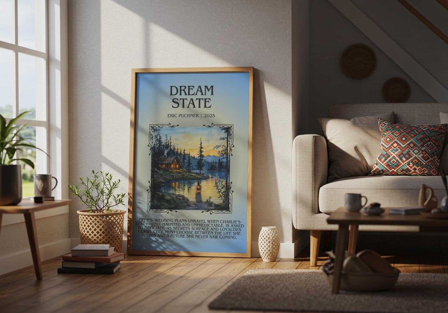 Dream State by Eric Puchner | Descriptive Book Poster | Blurby