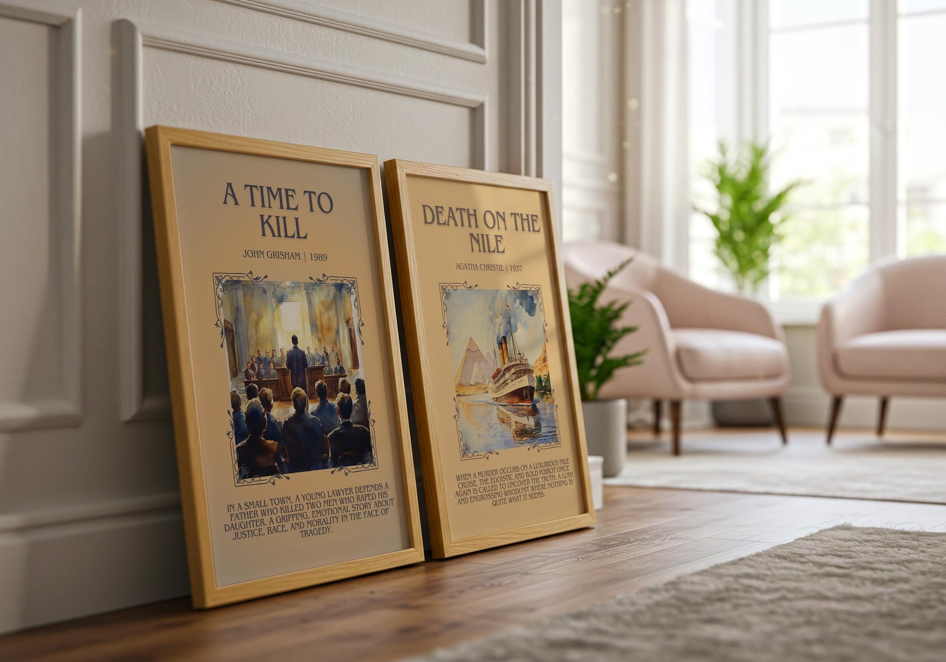 A Time To Kill by John Grisham | Descriptive Book Poster | Blurby