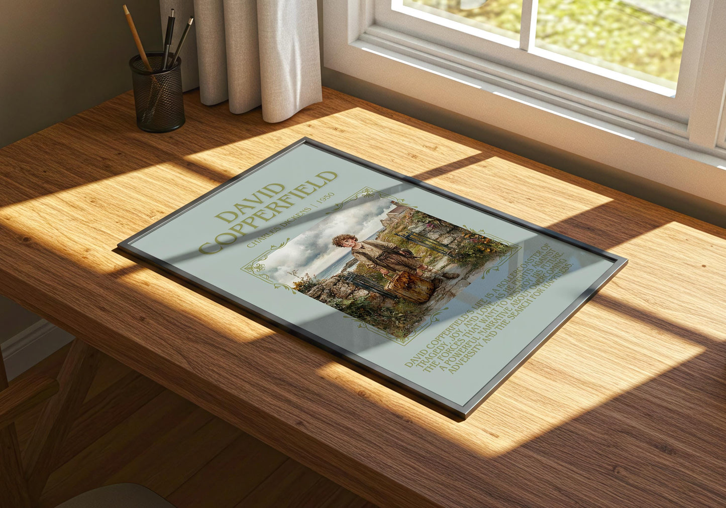 David Copperfield by Charles Dickens | Descriptive Book Poster | Blurby