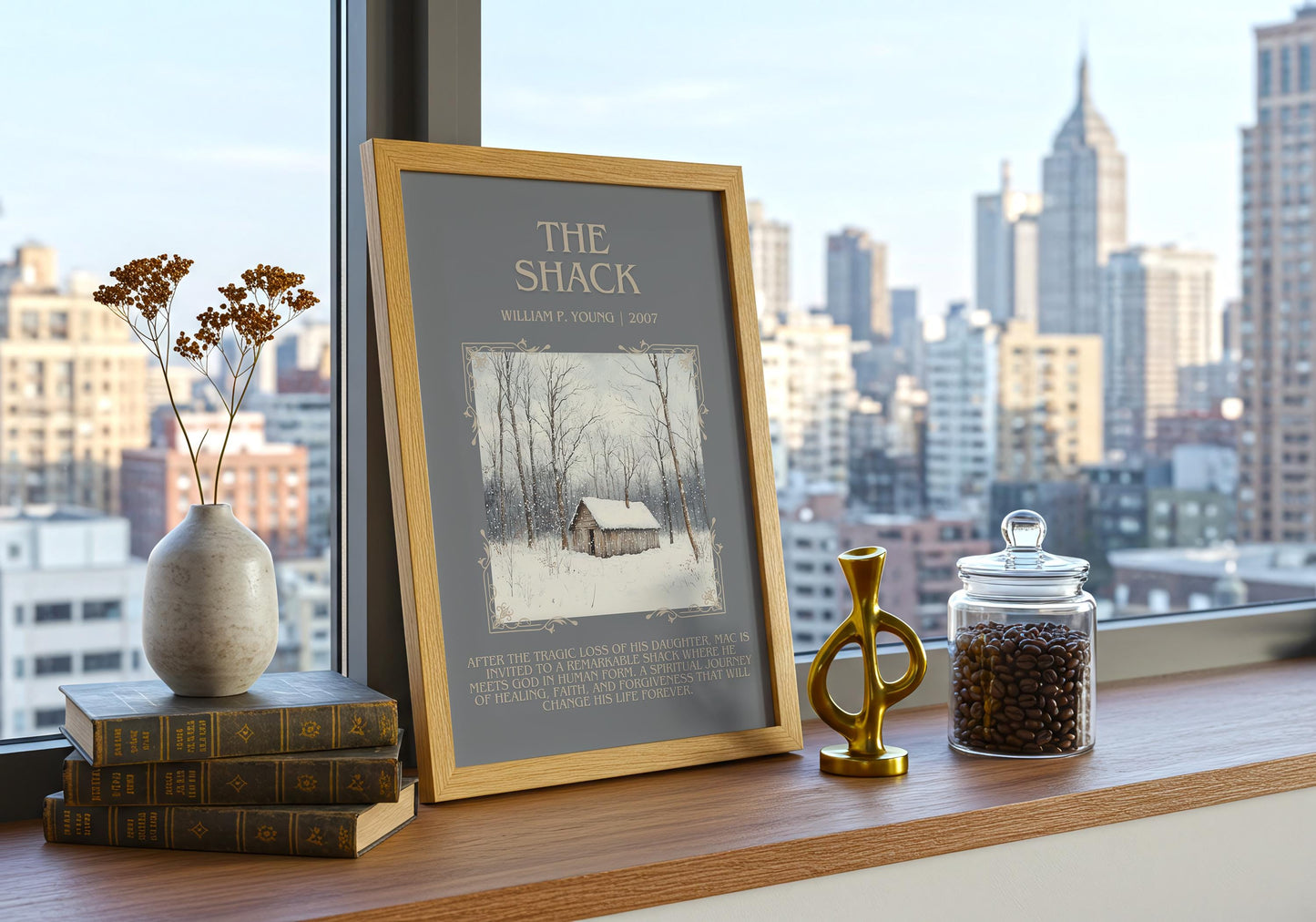 The Shack by William P. Young | Descriptive Book Poster | Blurby