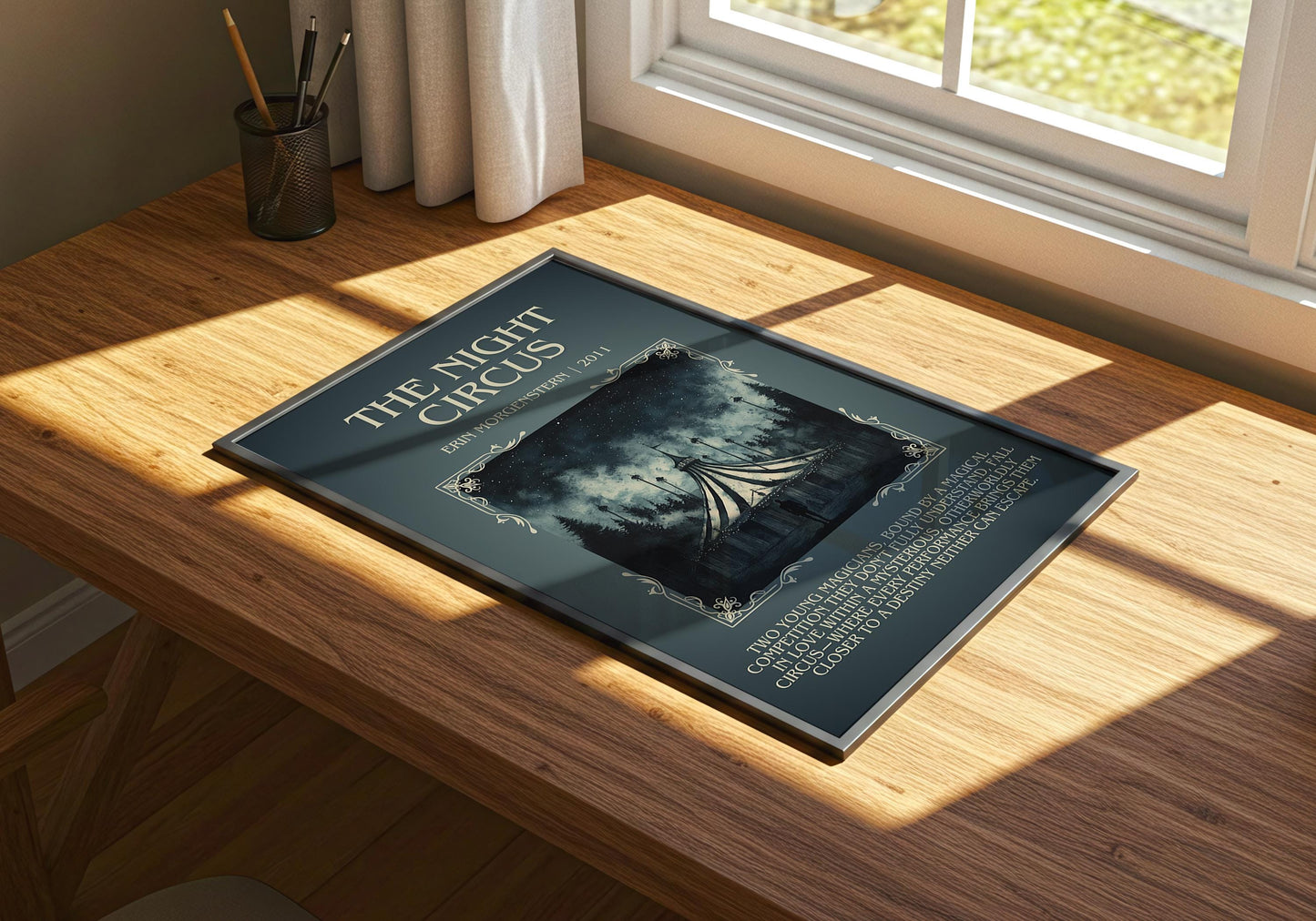 The Night Circus by Erin Morgenstern | Descriptive Book Poster | Blurby