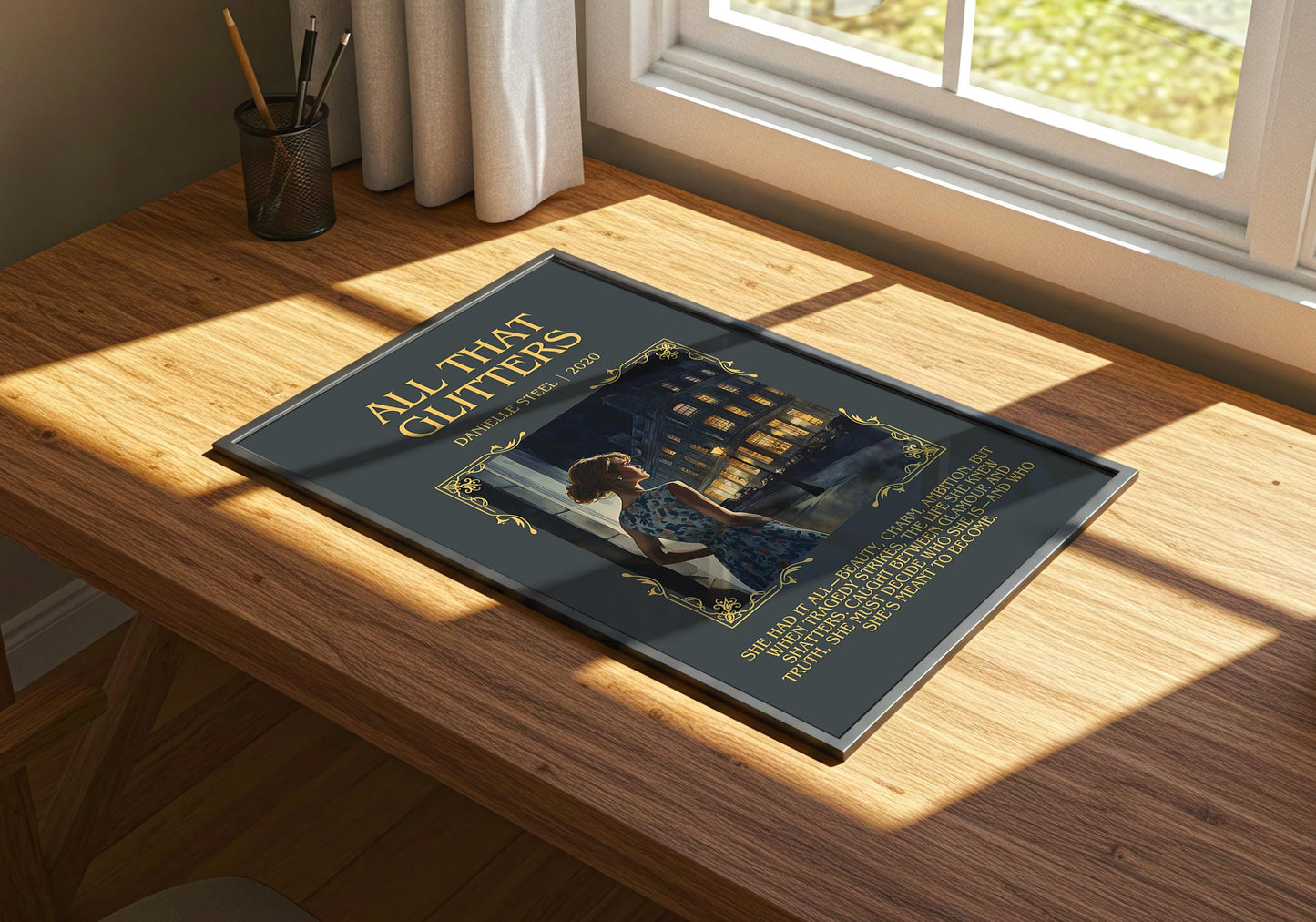 All That Glitters by Danielle Steel | Descriptive Book Poster | Blurby