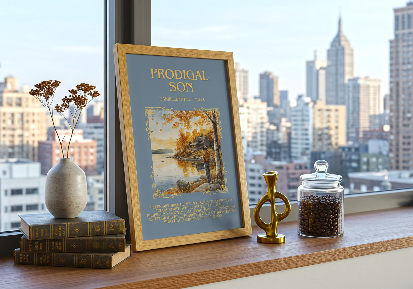 Prodigal Son by Danielle Steel | Descriptive Book Poster | Blurby