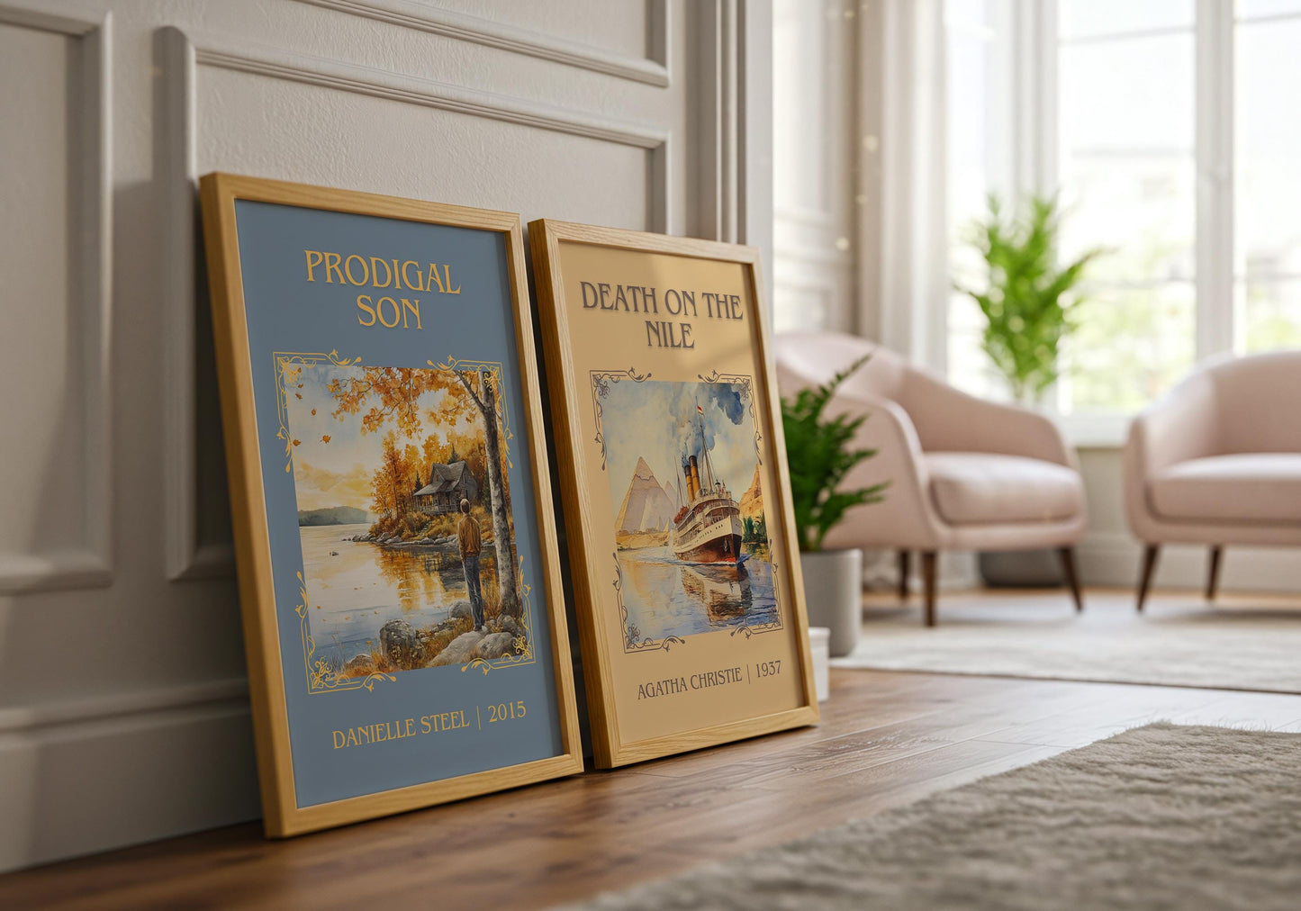 Prodigal Son by Danielle Steel | Descriptive Book Poster | Minimalist