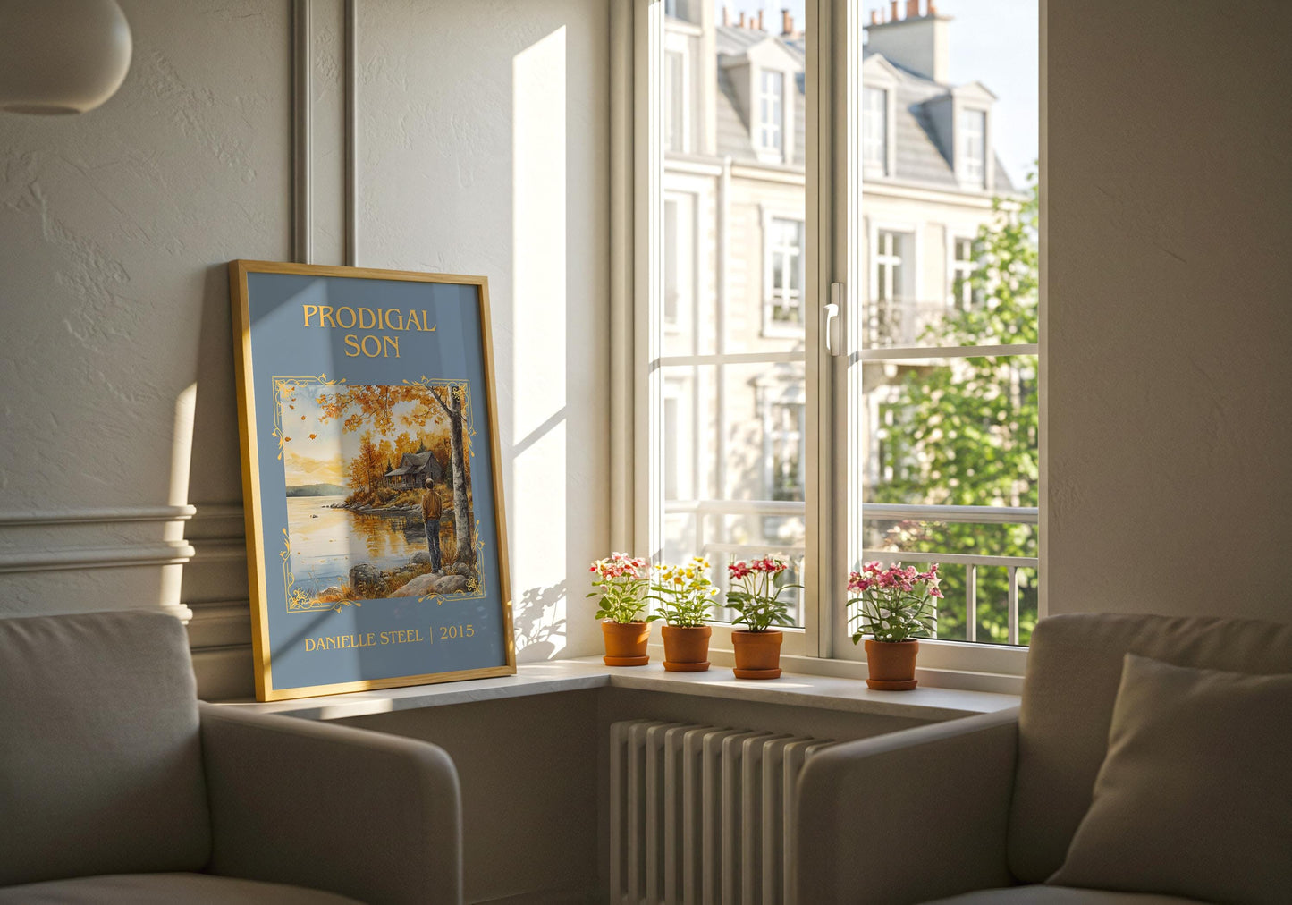 Prodigal Son by Danielle Steel | Descriptive Book Poster | Minimalist