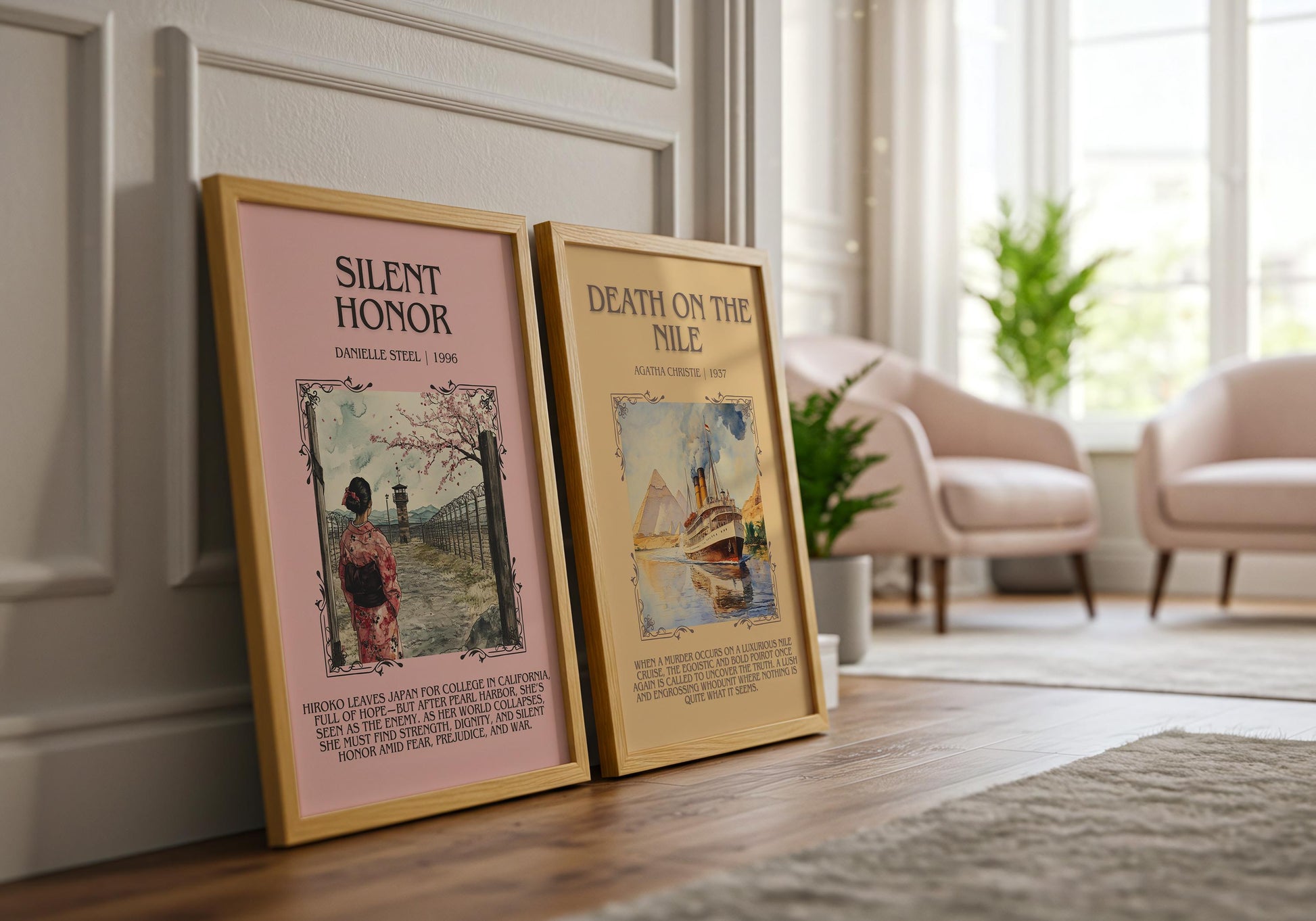 Silent Honor by Danielle Steel | Descriptive Book Poster | Blurby