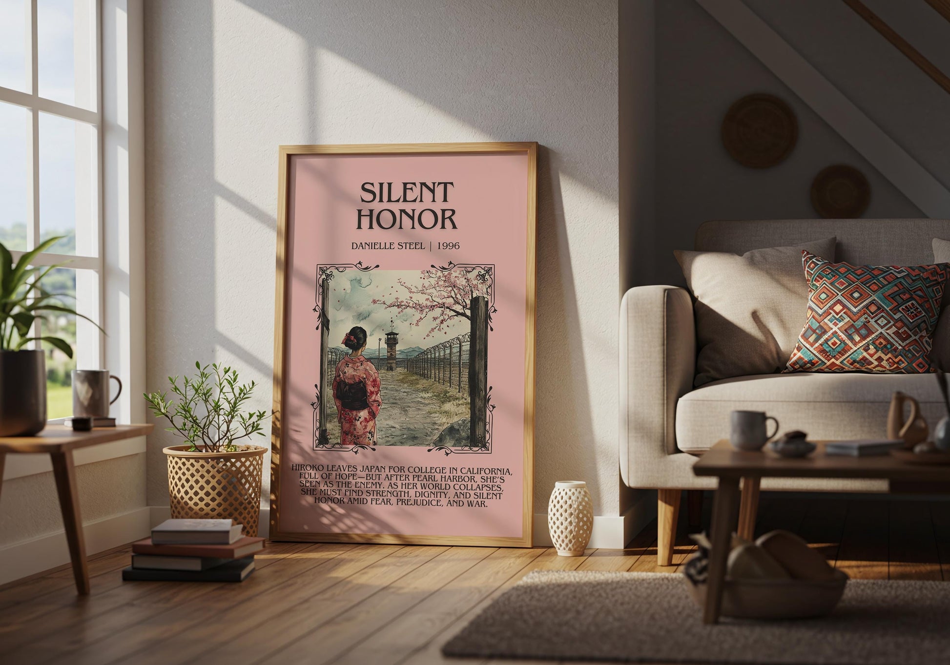 Silent Honor by Danielle Steel | Descriptive Book Poster | Blurby