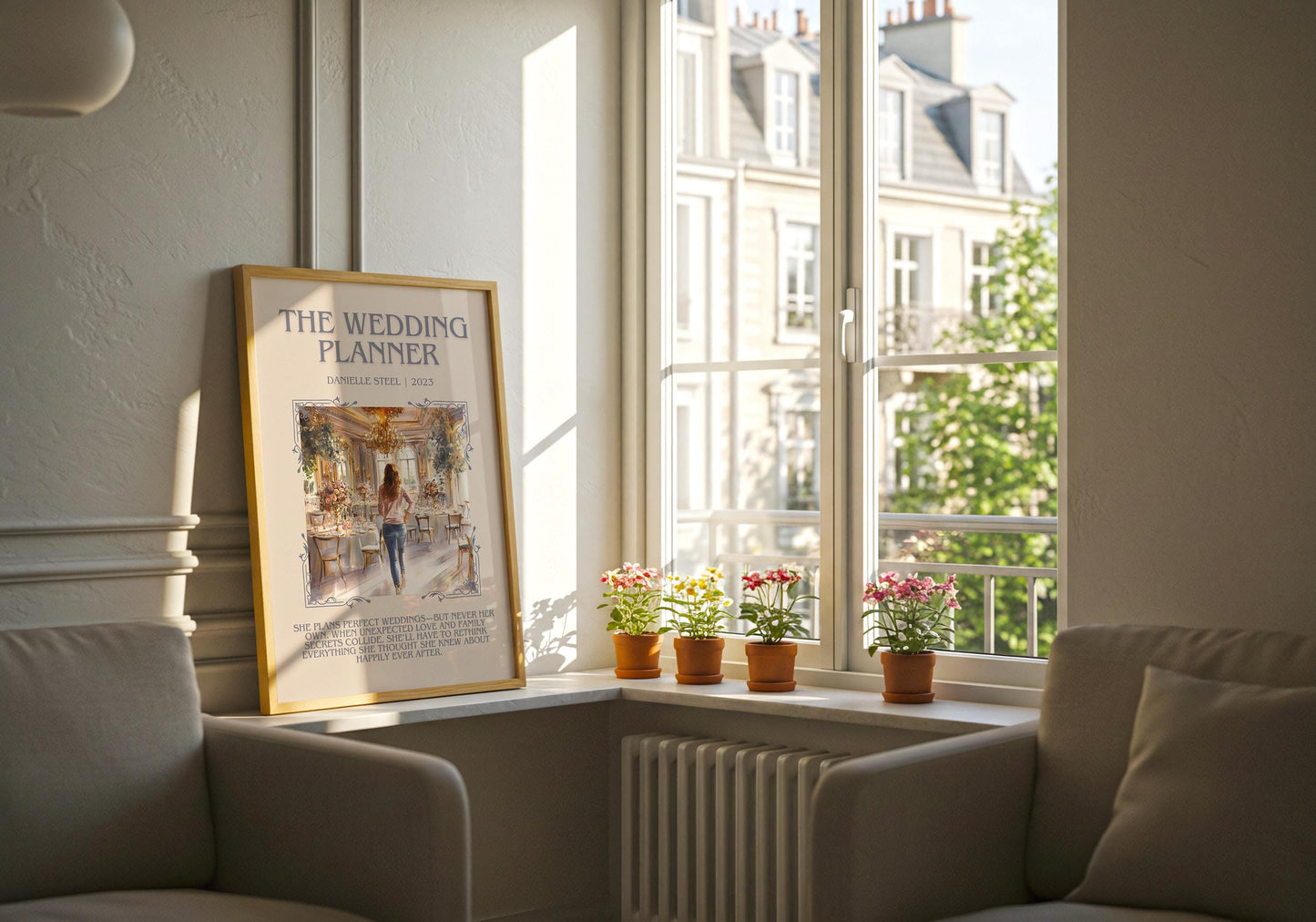 The Wedding Planner by Danielle Steel | Descriptive Book Poster | Blurby