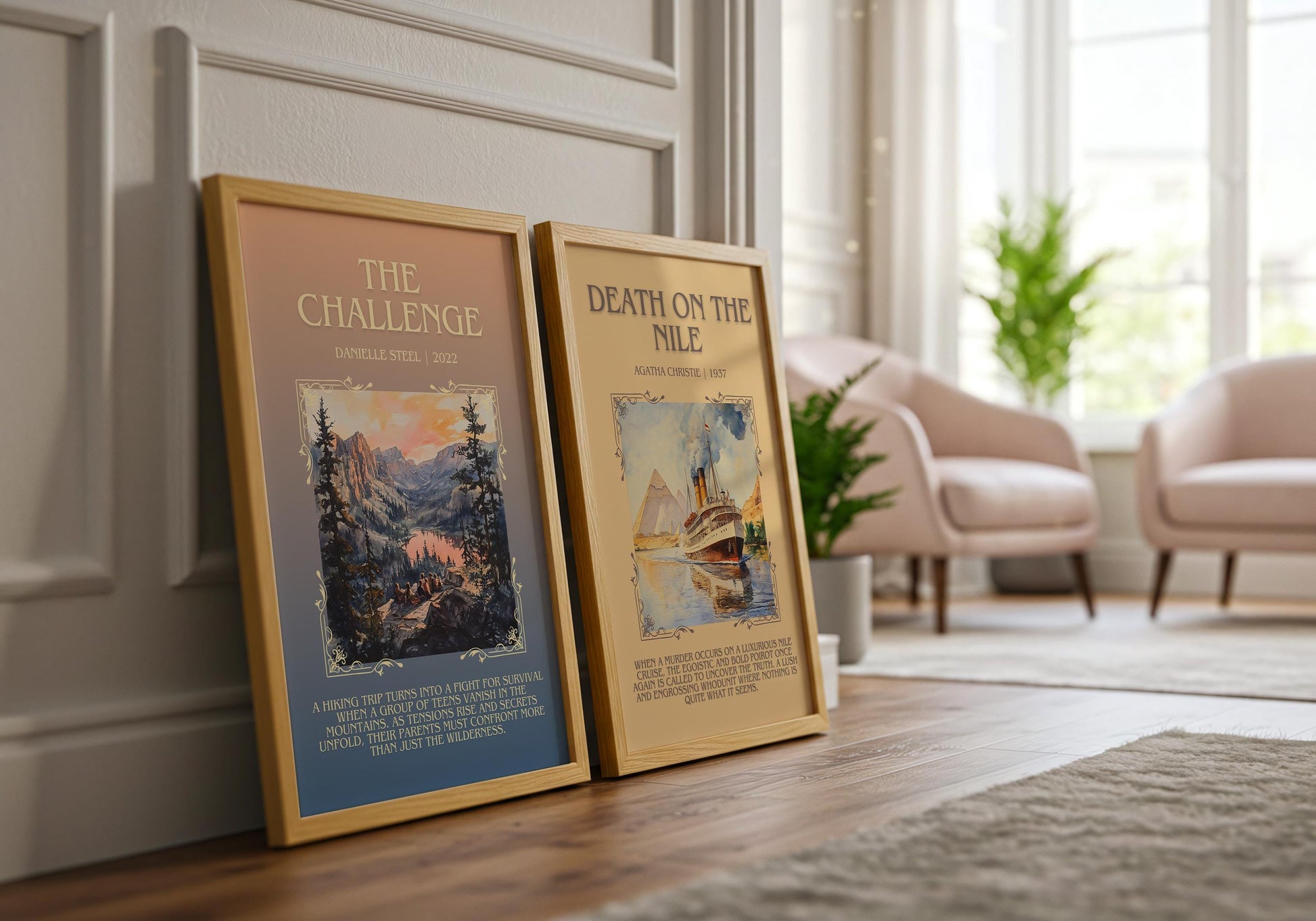 The Challenge by Danielle Steel | Descriptive Book Poster | Blurby