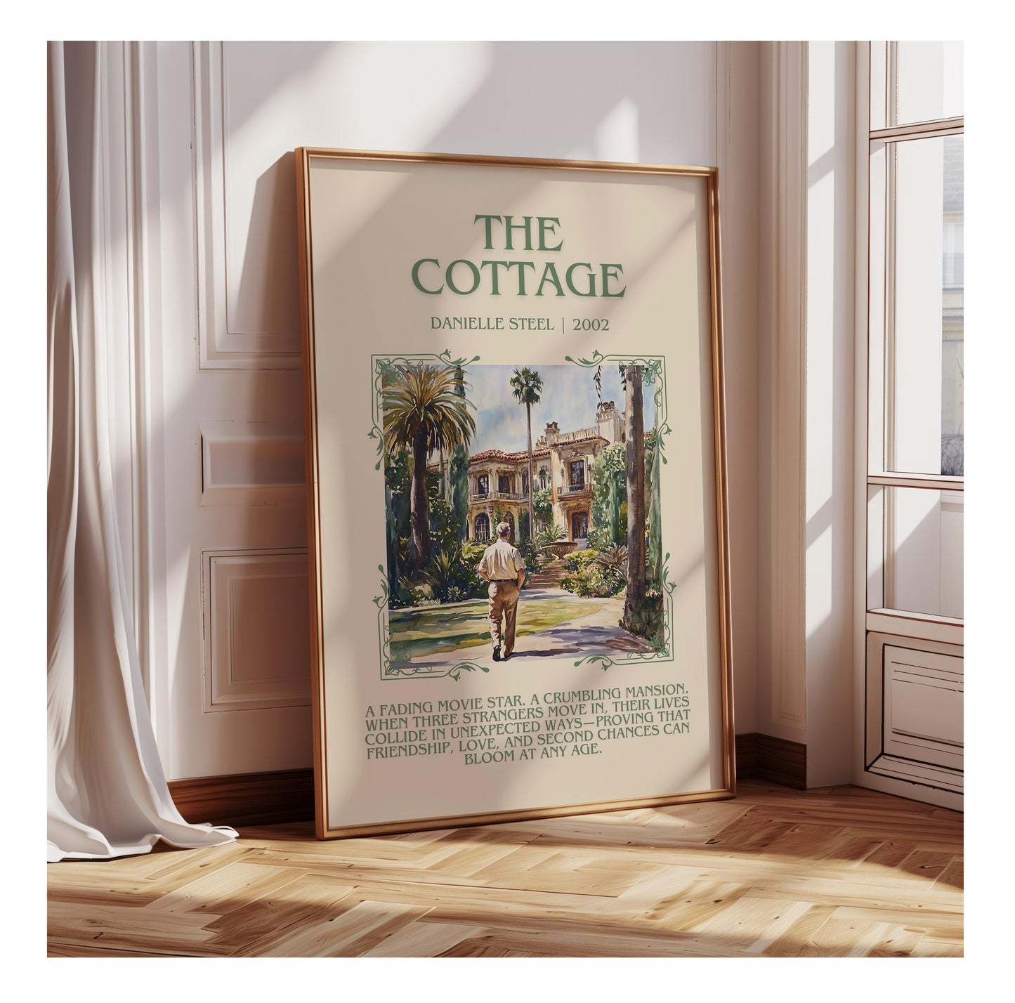 The Cottage by Danielle Steel | Descriptive Book Poster | Blurby
