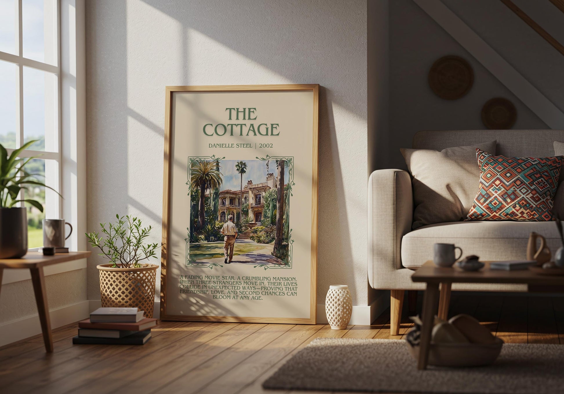 The Cottage by Danielle Steel | Descriptive Book Poster | Blurby