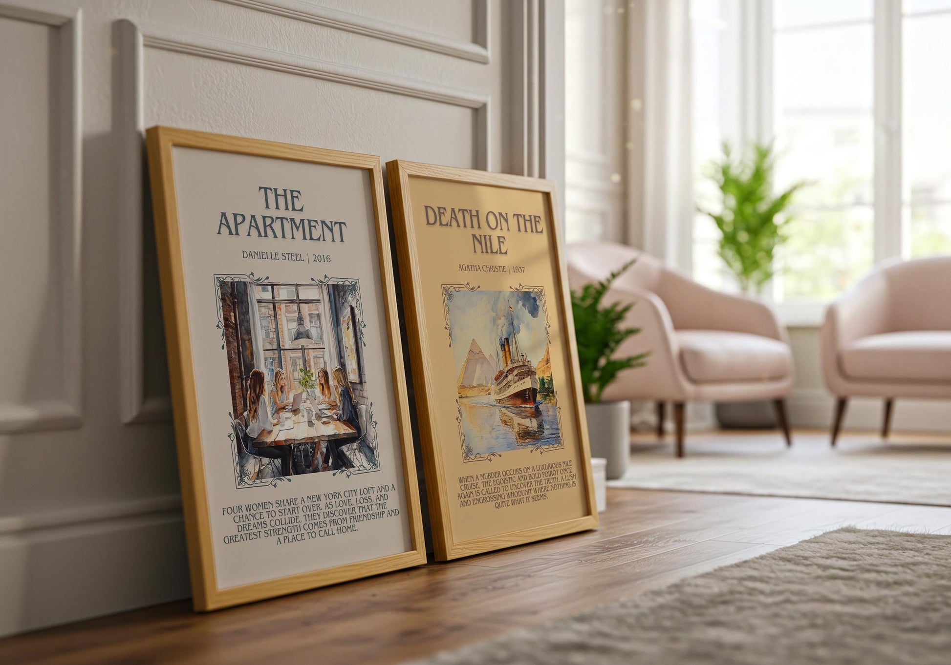 The Apartment by Danielle Steel | Descriptive Book Poster | Blurby