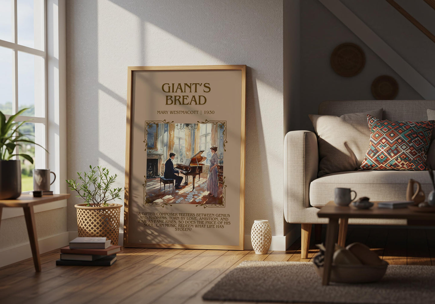 Giant's Bread by Mary Westmacott | Descriptive Book Poster | Blurby