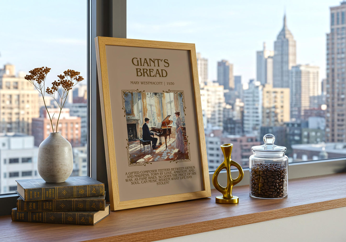 Giant's Bread by Mary Westmacott | Descriptive Book Poster | Blurby