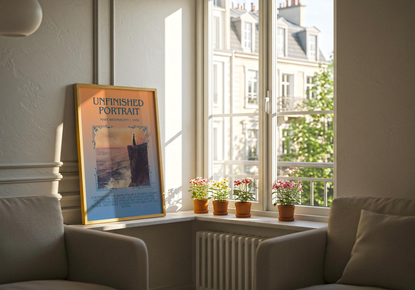 Unfinished Portrait by Mary Westmacott | Descriptive Book Poster | Blurby