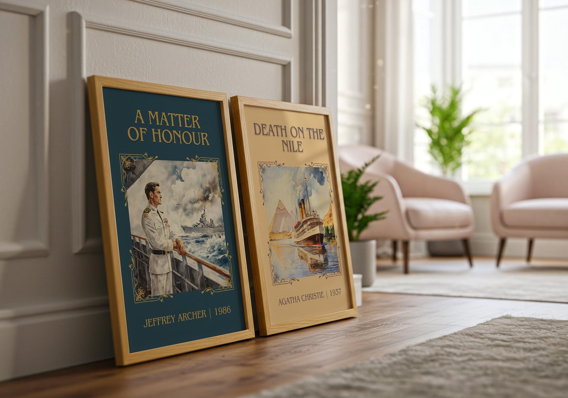 A Matter Of Honour by Jeffrey Archer | Descriptive Book Poster | Minimalist