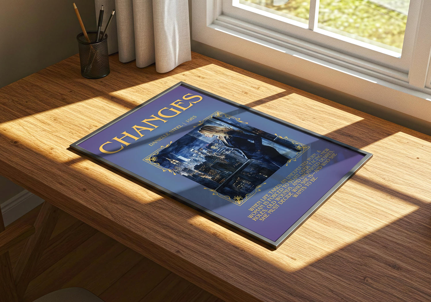 Changes by Danielle Steel | Descriptive Book Poster | Blurby