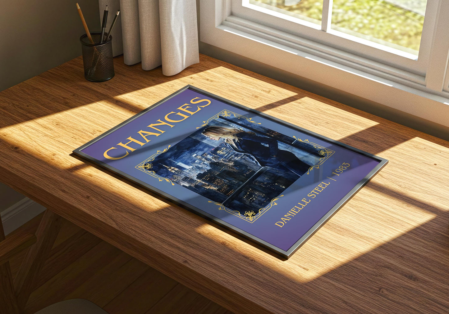 Changes by Danielle Steel | Descriptive Book Poster | Minimalist