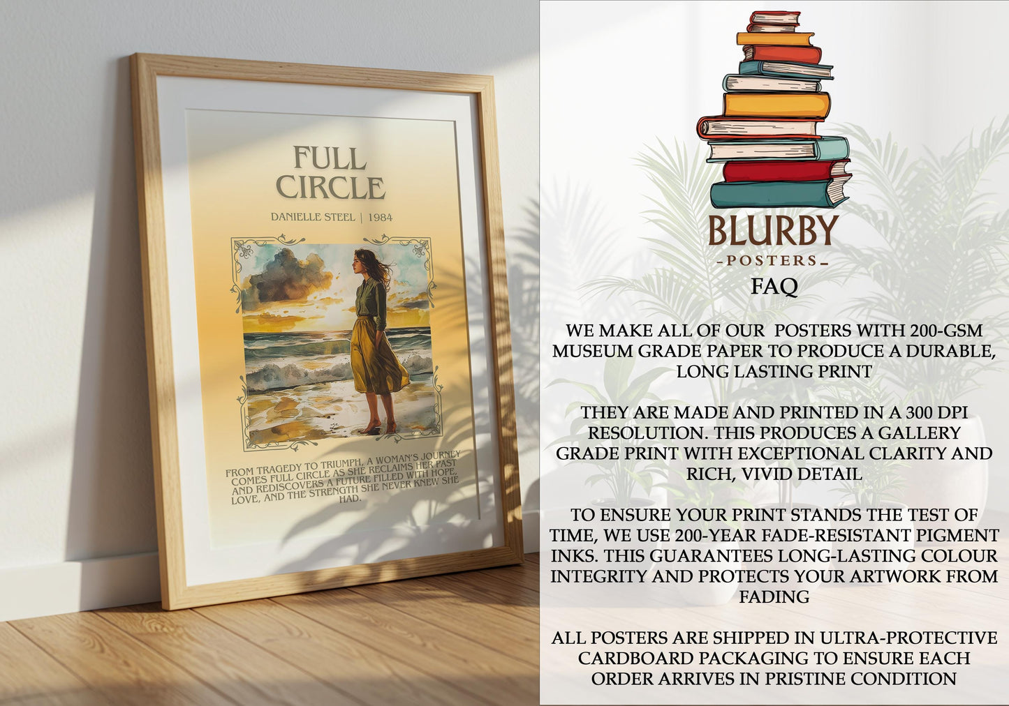 Full Circle by Danielle Steel | Descriptive Book Poster | Blurby