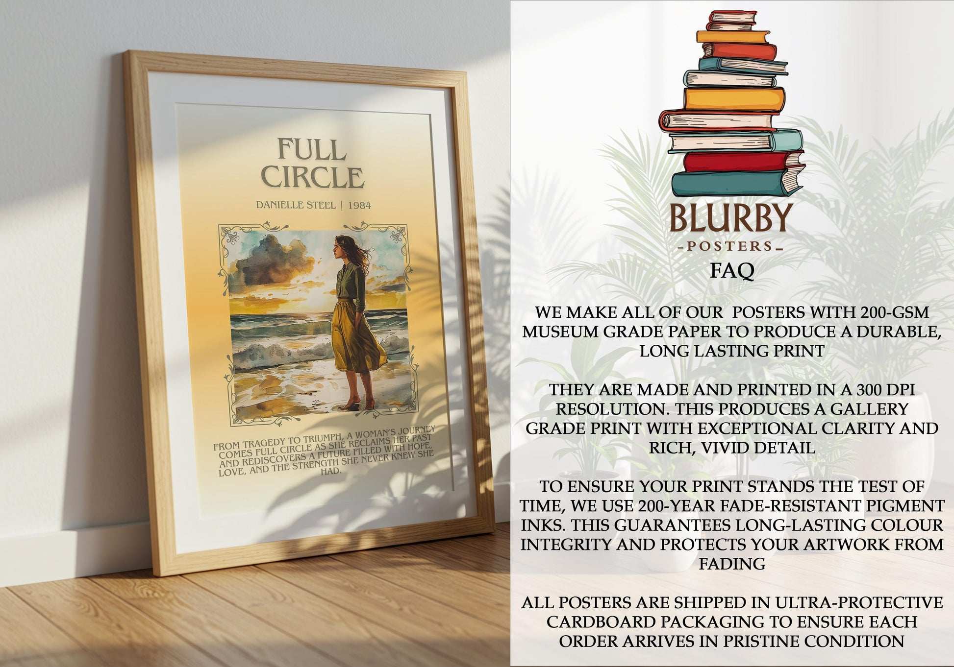 Full Circle by Danielle Steel | Descriptive Book Poster | Blurby